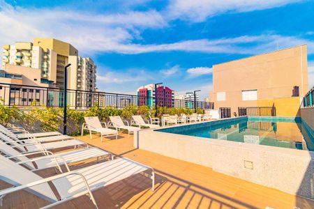 Apartamento para alugar com 24m², 1 quarto e sem vaga Apartamento para alugar com 24m², 1 quarto e sem vagaÁrea comum - Piscina