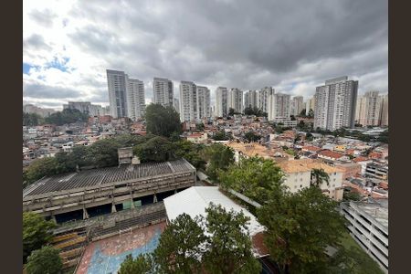 Vista Da Sala  de apartamento à venda com 2 quartos, 43m² em Vila Andrade, São Paulo