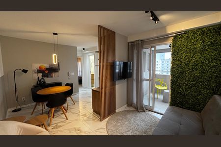 Sala - Sala de Jantar de apartamento para alugar com 2 quartos, 58m² em Jardim Bela Vista, Santo André