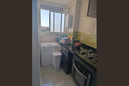 Cozinha de apartamento à venda com 2 quartos, 55m² em Vila Progresso, Jundiaí