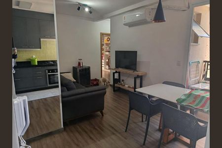 Sala de apartamento à venda com 2 quartos, 55m² em Vila Progresso, Jundiaí