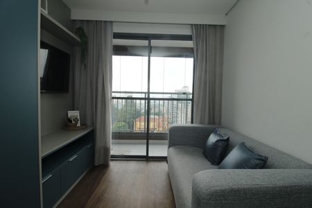 Sala de apartamento para alugar com 1 quarto, 28m² em Liberdade, São Paulo