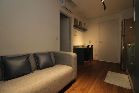 Sala de apartamento para alugar com 1 quarto, 28m² em Liberdade, São Paulo