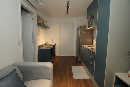 Apartamento para alugar com 28m², 1 quarto e sem vagaSala