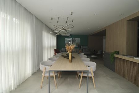 Apartamento para alugar com 28m², 1 quarto e sem vagaÁrea comum - Salão de festas