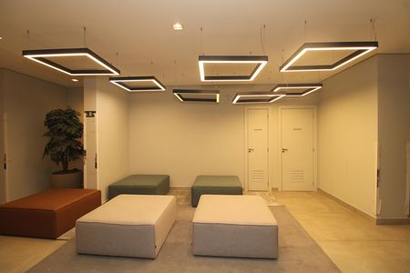 Apartamento para alugar com 28m², 1 quarto e sem vagaHall social