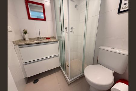 Apartamento para alugar com 46m², 1 quarto e 1 vaga Apartamento para alugar com 46m², 1 quarto e 1 vagaBanheiro