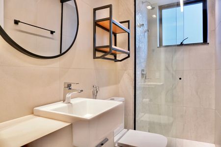 Apartamento para alugar com 145m², 2 quartos e 2 vagas Apartamento para alugar com 145m², 2 quartos e 2 vagasBanheiro Social