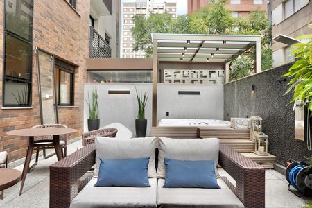 Apartamento para alugar com 145m², 2 quartos e 2 vagas Apartamento para alugar com 145m², 2 quartos e 2 vagasÁrea externa