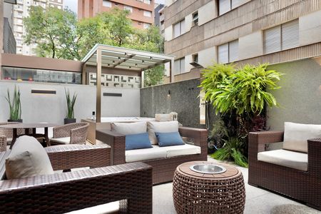 Apartamento para alugar com 145m², 2 quartos e 2 vagas Apartamento para alugar com 145m², 2 quartos e 2 vagasÁrea externa