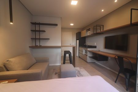 Studio à venda com 25m², 1 quarto e sem vagaCozinha/Sala/Quarto