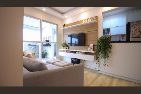 Sala de apartamento à venda com 2 quartos, 77m² em Vila Prudente, São Paulo