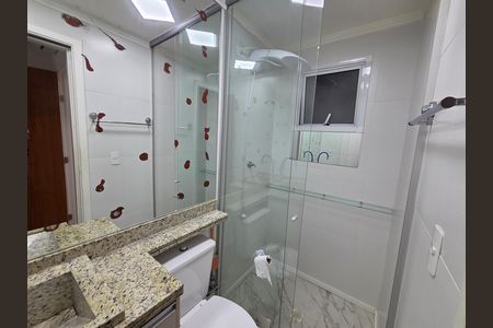 Apartamento para alugar com 116m², 3 quartos e 2 vagas Apartamento para alugar com 116m², 3 quartos e 2 vagasBanheiro da Suíte 1