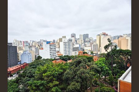 Vista da Sala de apartamento à venda com 3 quartos, 157m² em Higienópolis, São Paulo