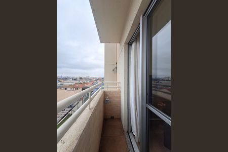 Sacada Sala de apartamento à venda com 2 quartos, 50m² em Carandiru, São Paulo