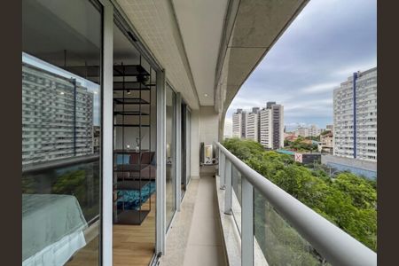 Apartamento para alugar com 48m², 1 quarto e 1 vagaVaranda