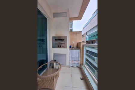 Varanda da Sala de apartamento à venda com 3 quartos, 96m² em Santa Rosa, Niterói