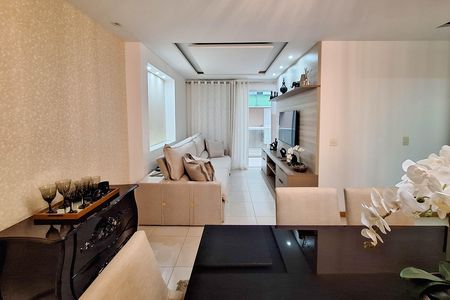 Sala de apartamento à venda com 3 quartos, 96m² em Santa Rosa, Niterói