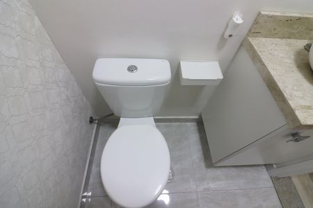 Casa de condomínio à venda com 120m², 3 quartos e 2 vagasLavabo