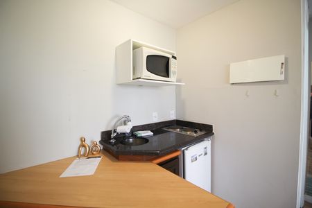 Cozinha de kitnet/studio para alugar com 1 quarto, 32m² em Vila Olímpia, São Paulo