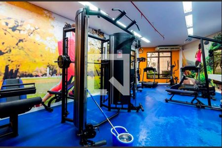 Studio para alugar com 32m², 1 quarto e 1 vaga Studio para alugar com 32m², 1 quarto e 1 vagaÁrea comum - Academia