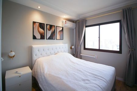 Studio para alugar com 32m², 1 quarto e 1 vaga Studio para alugar com 32m², 1 quarto e 1 vagaQuarto