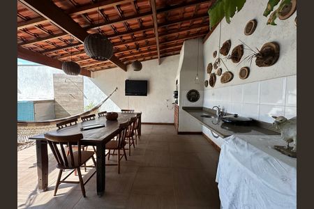 Varanda gourmet de casa de condomínio à venda com 4 quartos, 254m² em Alphaville, Santana de Parnaíba