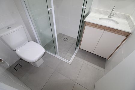 Banheiro de apartamento para alugar com 2 quartos, 56m² em Vila Industrial, São José dos Campos