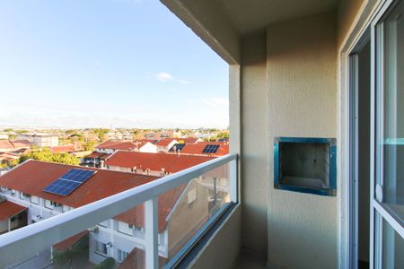 Varanda da Sala de apartamento à venda com 2 quartos, 56m² em Fátima, Canoas