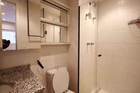 Apartamento para alugar com 55m², 2 quartos e 1 vaga Apartamento para alugar com 55m², 2 quartos e 1 vagaBanheiro da Suíte