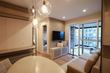 Sala de apartamento para alugar com 2 quartos, 55m² em Tatuapé, São Paulo