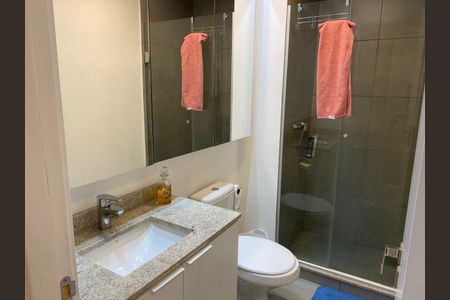 Apartamento para alugar com 62m², 2 quartos e 1 vaga Apartamento para alugar com 62m², 2 quartos e 1 vagaBanheiro 1