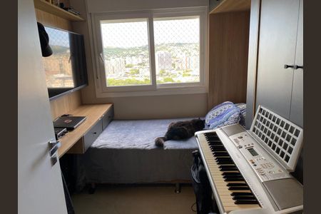 Quarto 1 de apartamento para alugar com 2 quartos, 62m² em Jardim do Salso, Porto Alegre
