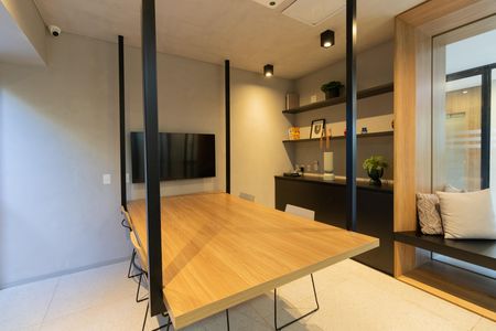 Apartamento para alugar com 28m², 1 quarto e sem vaga Apartamento para alugar com 28m², 1 quarto e sem vagaÁrea Comum - Coworking