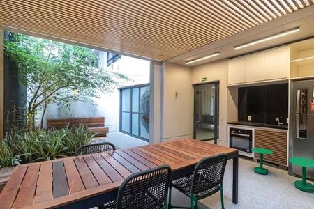 Apartamento para alugar com 28m², 1 quarto e sem vaga Apartamento para alugar com 28m², 1 quarto e sem vagaÁrea Comum - Churrasqueira
