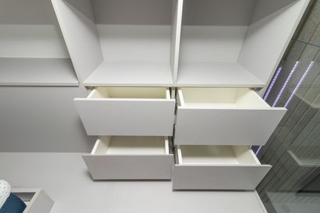 Apartamento para alugar com 28m², 1 quarto e sem vaga Apartamento para alugar com 28m², 1 quarto e sem vagaQuarto - Detalhe do Armário