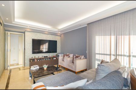 Sala de Estar de apartamento à venda com 3 quartos, 106m² em Jardim Analia Franco, São Paulo