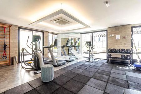 Studio para alugar com 47m², 1 quarto e 1 vaga Studio para alugar com 47m², 1 quarto e 1 vagaÁrea comum - Academia