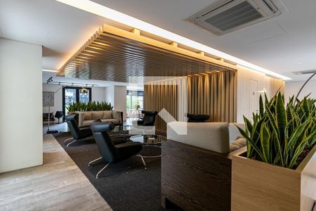 Studio para alugar com 47m², 1 quarto e 1 vaga Studio para alugar com 47m², 1 quarto e 1 vagaÁrea comum - Salão de festas