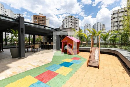 Studio para alugar com 47m², 1 quarto e 1 vaga Studio para alugar com 47m², 1 quarto e 1 vagaÁrea comum - Playground