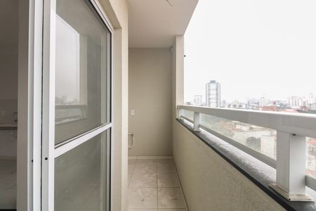 Varanda  de apartamento para alugar com 2 quartos, 42m² em Vila Esperança, São Paulo