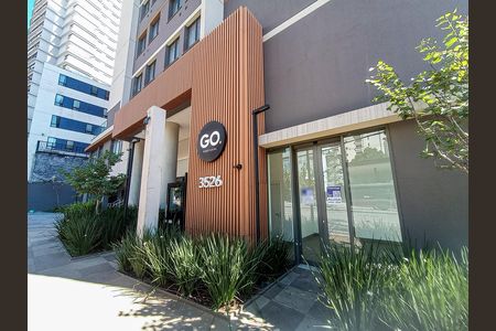 Studio para alugar com 27m², 1 quarto e sem vaga Studio para alugar com 27m², 1 quarto e sem vagaFachada