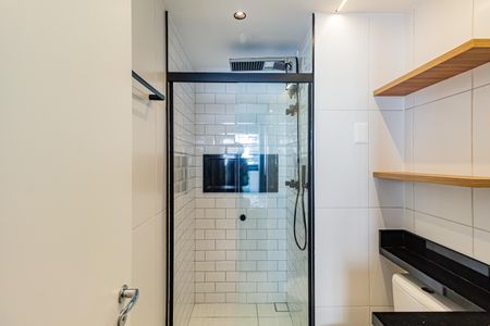 Studio para alugar com 27m², 1 quarto e sem vaga Studio para alugar com 27m², 1 quarto e sem vagaBanheiro