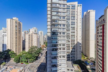 Studio para alugar com 27m², 1 quarto e sem vaga Studio para alugar com 27m², 1 quarto e sem vagaVista da Varanda