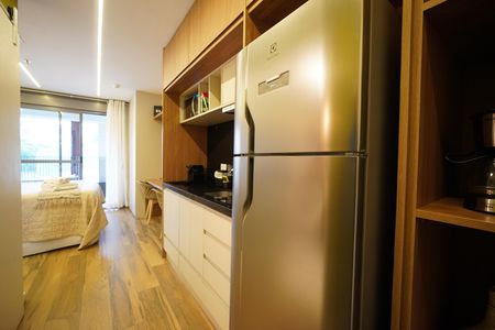 Studio para alugar com 25m², 1 quarto e sem vagaCozinha