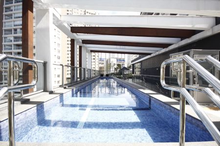 Studio para alugar com 25m², 1 quarto e sem vagaPiscina