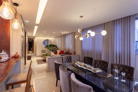Apartamento à venda com 326m², 5 quartos e 5 vagas Apartamento à venda com 326m², 5 quartos e 5 vagasSala 1