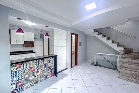 Sala de casa de condomínio para alugar com 3 quartos, 141m² em Vila Matilde, São Paulo