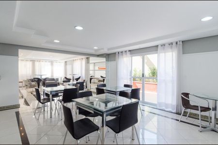 Apartamento para alugar com 45m², 1 quarto e 1 vaga Apartamento para alugar com 45m², 1 quarto e 1 vagaÁrea comum - Salão de festas