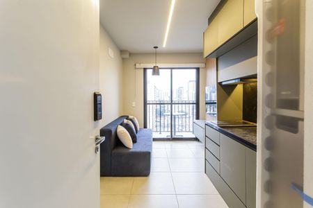 Apartamento para alugar com 26m², 1 quarto e 1 vaga Apartamento para alugar com 26m², 1 quarto e 1 vagaSala
